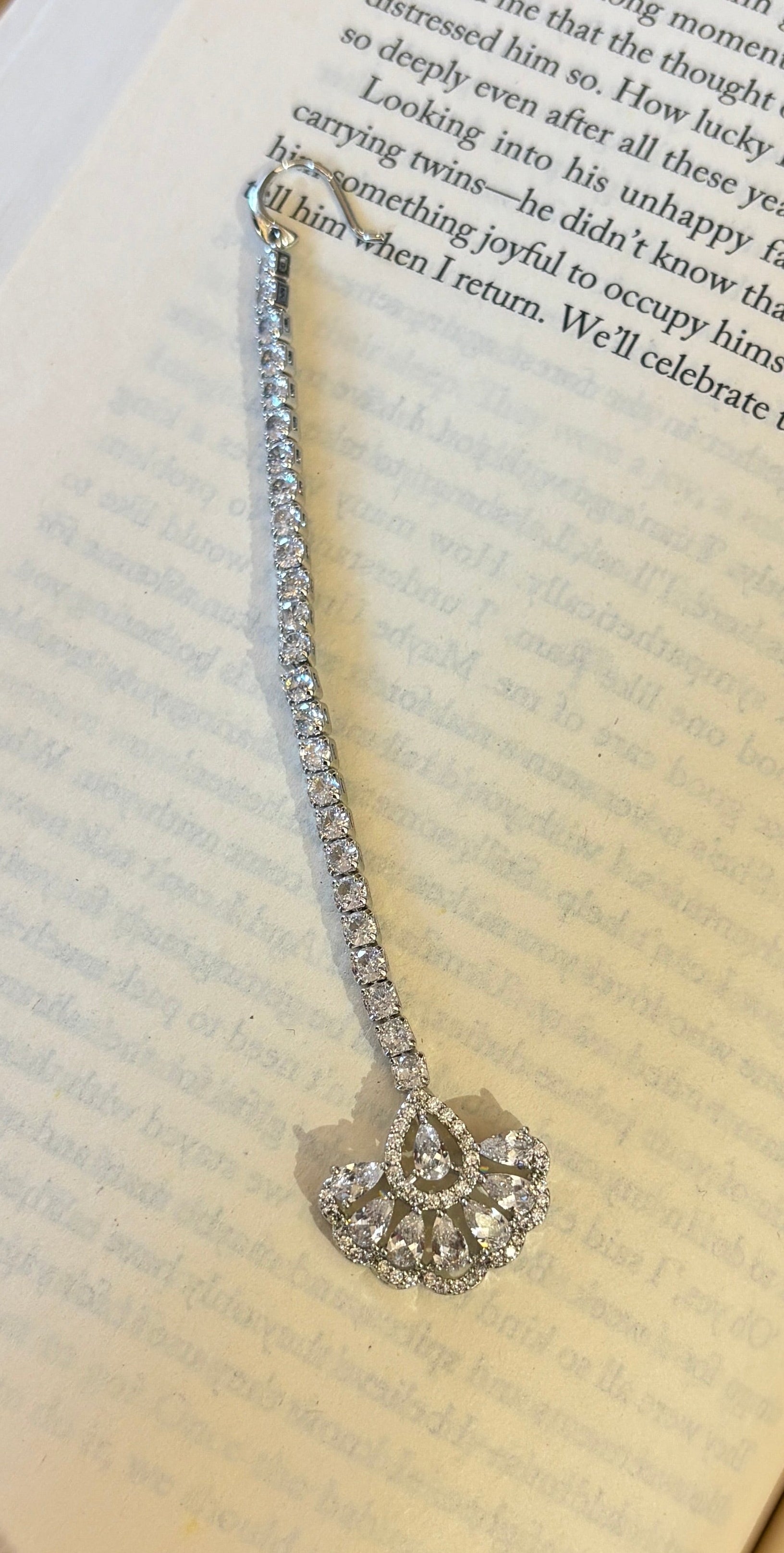 Silver Plated Drop Mangtika