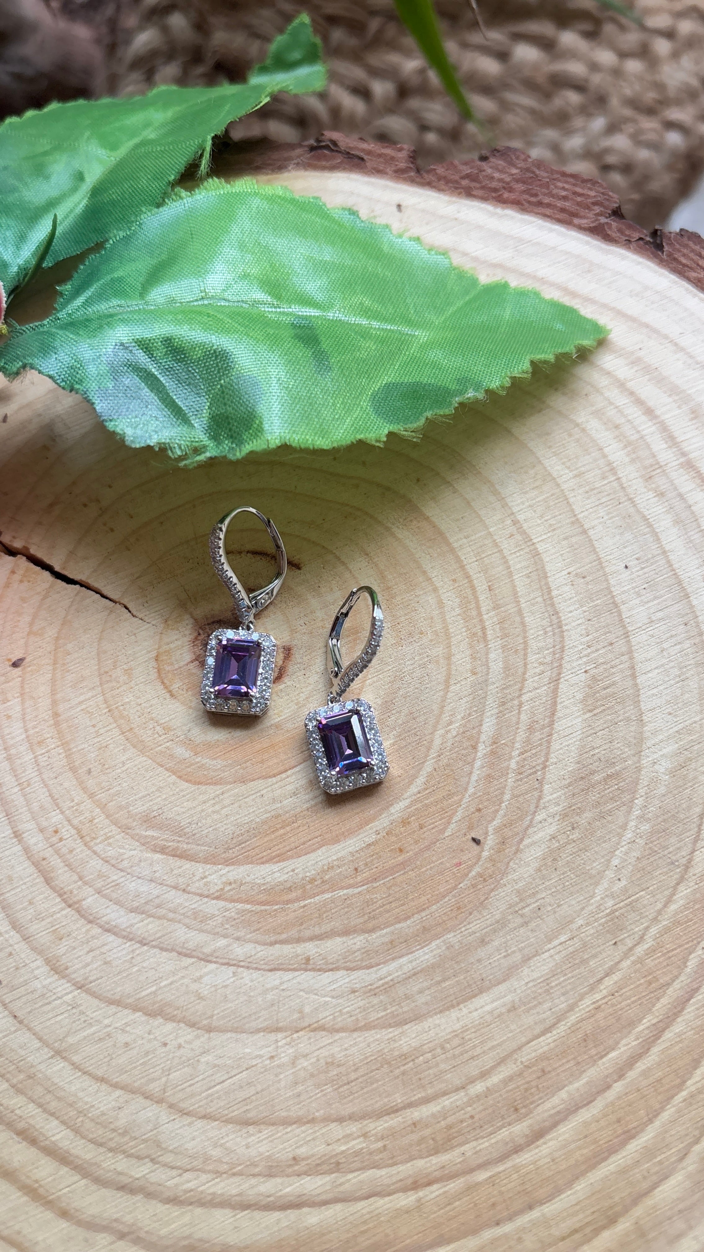Square Droplet Earring