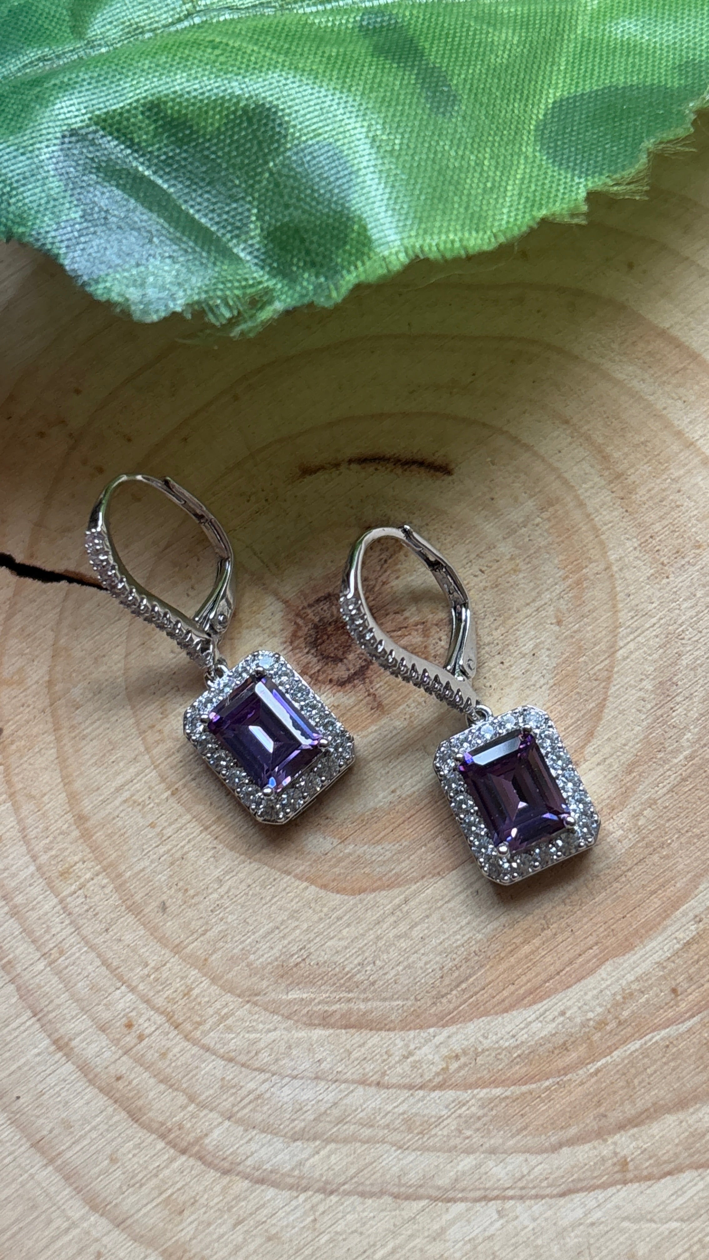 Square Droplet Earring